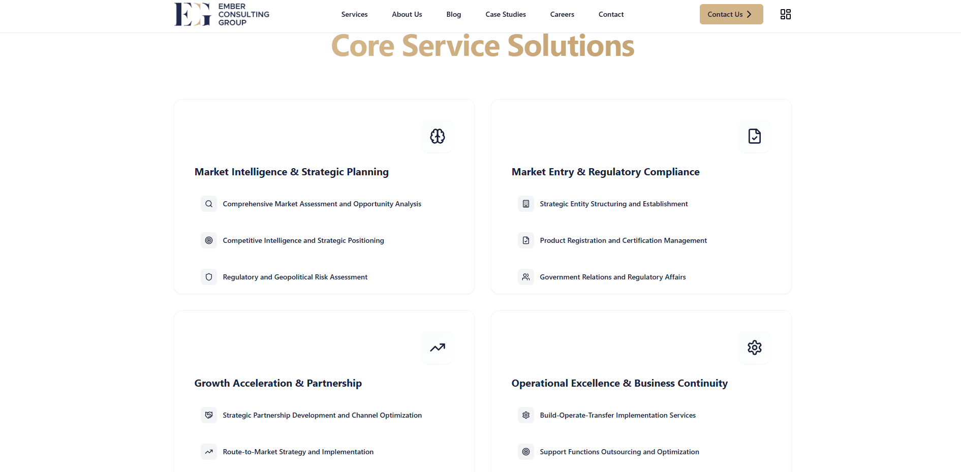 Ember Consulting Group — Global Market Expansion portfolio screenshot 2 — Fredocloud Dubai UAE