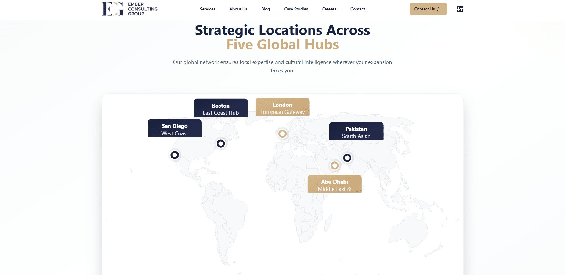 Ember Consulting Group — Global Market Expansion portfolio screenshot 3 — Fredocloud Dubai UAE